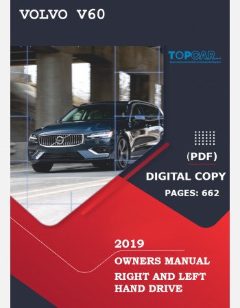 volvo v60 2019 owners manual lhd&rhd